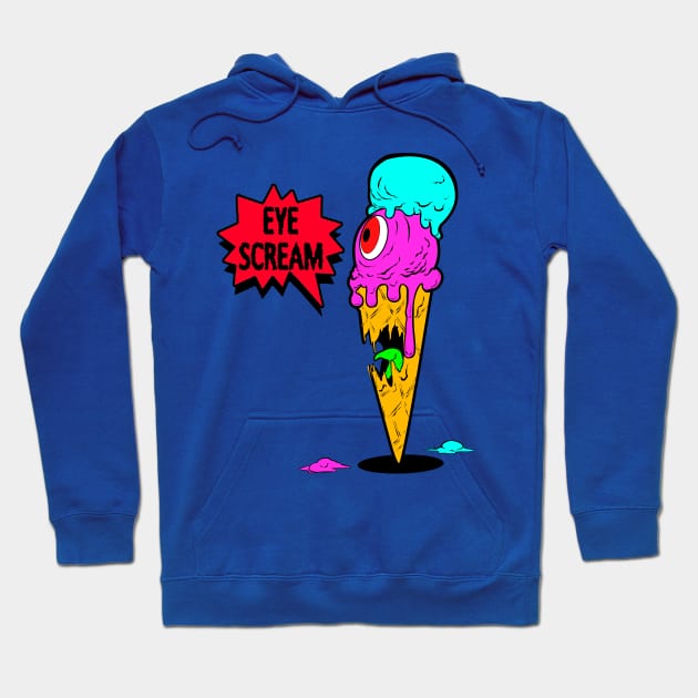 EYE SCREAM!!! Hoodie by Karambola